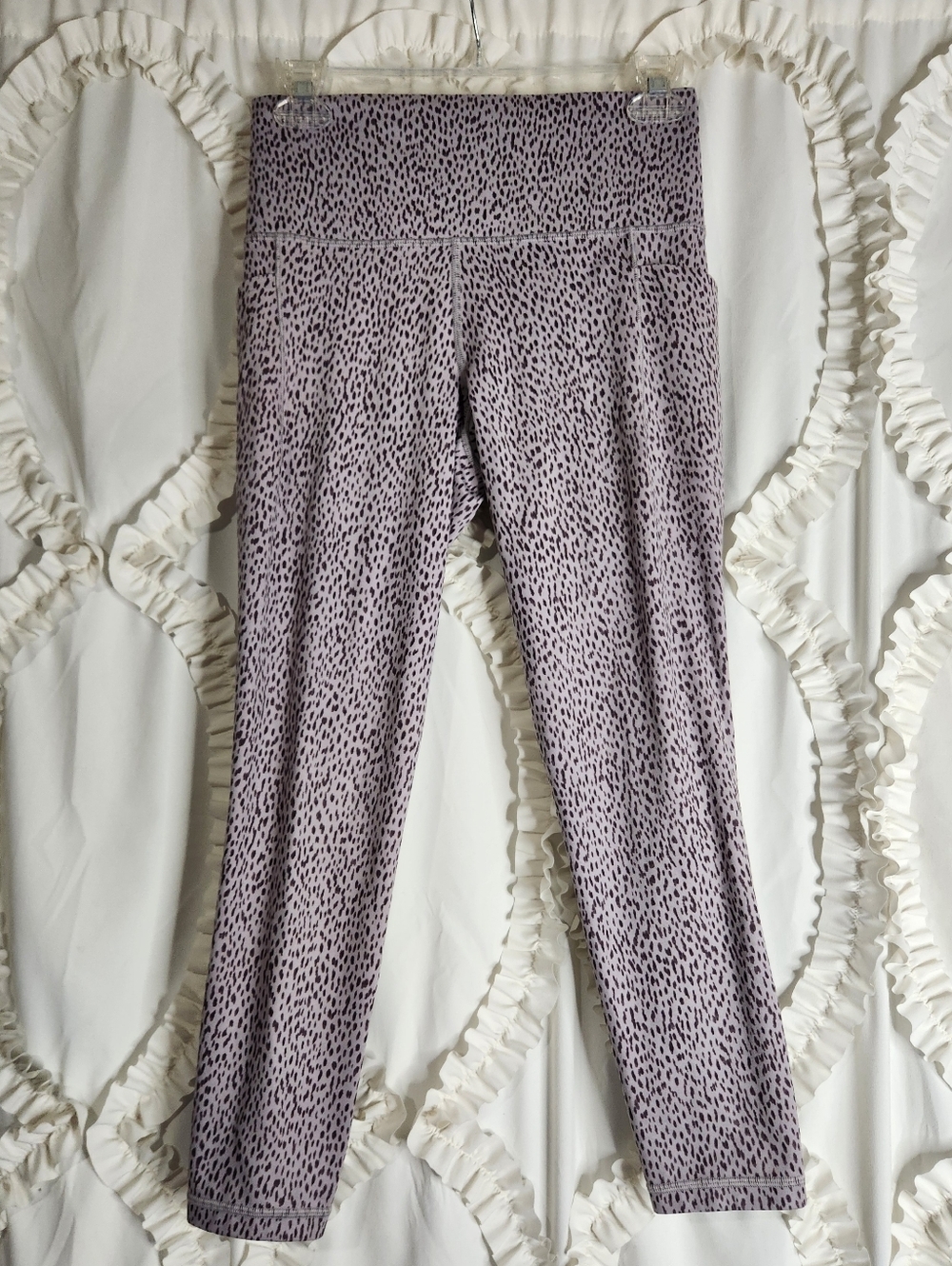 Athleta Leggings Animal Print Salutation Stash Pocket Printed Sz Small